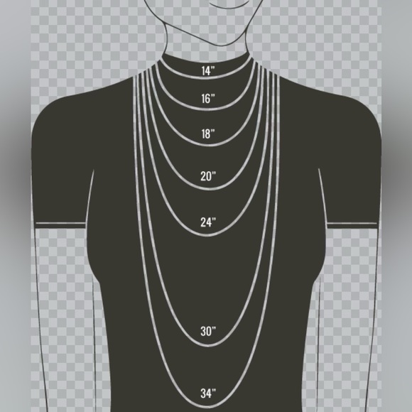 Prada Repurposed Necklace 16 inch chain - Picture 4 of 4